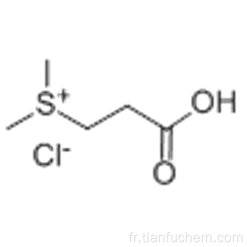 Chlorure de (2-carboxyéthyl) diméthylsulfonium CAS 4337-33-1